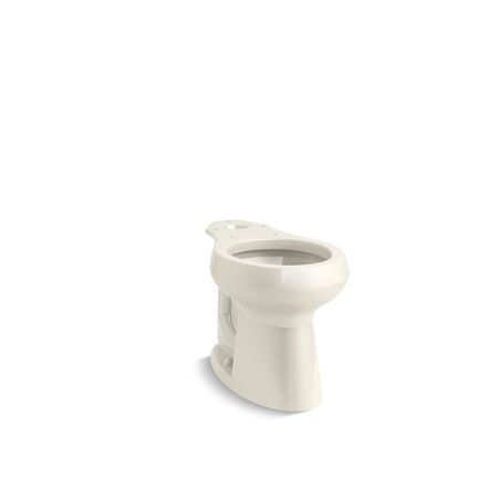 KOHLER Highline Comfort Height Round-Front Chair Height Toilet Bowl 5393-96